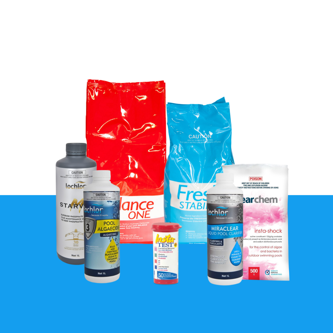 Pool Additives Pool Chemicals 'All-in-one' Bundle – AJA Pools